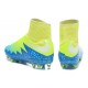 Nike Hypervenom Phantom II FG 2016 Mens Soccer Shoes Green Blue White