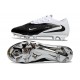 New Nike Phantom 6 Elite Low Gras Soccer Cleats Black White