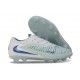 New Nike Phantom 6 Elite Low Gras Soccer Cleats White Mint Metallic Blue