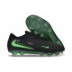 New Nike Phantom 6 Elite Low Gras Soccer Cleats Black Illusion Green Black
