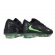 New Nike Phantom 6 Elite Low Gras Soccer Cleats Black Illusion Green Black