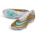 Nike Air Zoom Mercurial Superfly 11 Elite FG Mtlc Gold Green Glow