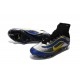 Top New Nike Mercurial Superfly Heritage Soccer Boots Silver Blue Yellow