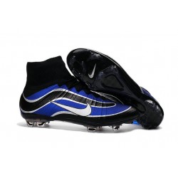 Top New Nike Mercurial Superfly Heritage Soccer Boots Blue Black White