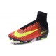 Cristiano Ronaldo New Nike Mercurial Superfly V FG Boots Crimson Volt Pink Black
