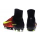 Cristiano Ronaldo New Nike Mercurial Superfly V FG Boots Crimson Volt Pink Black