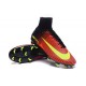 Cristiano Ronaldo New Nike Mercurial Superfly V FG Boots Crimson Volt Pink Black