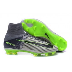 Cristiano Ronaldo New Nike Mercurial Superfly V FG Boots in Grey Black