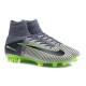 Cristiano Ronaldo New Nike Mercurial Superfly V FG Boots in Grey Black
