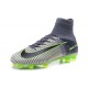 Cristiano Ronaldo New Nike Mercurial Superfly V FG Boots in Grey Black