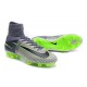Cristiano Ronaldo New Nike Mercurial Superfly V FG Boots in Grey Black