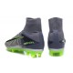 Cristiano Ronaldo New Nike Mercurial Superfly V FG Boots in Grey Black