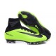 Cristiano Ronaldo New Nike Mercurial Superfly V FG Boots Green Black
