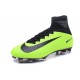 Cristiano Ronaldo New Nike Mercurial Superfly V FG Boots Green Black
