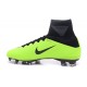 Cristiano Ronaldo New Nike Mercurial Superfly V FG Boots Green Black