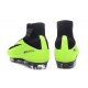 Cristiano Ronaldo New Nike Mercurial Superfly V FG Boots Green Black