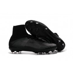Cristiano Ronaldo New Nike Mercurial Superfly V FG Boots All Black