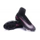 Cristiano Ronaldo New Nike Mercurial Superfly V FG Boots Black Pink Blast
