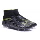 Nike Hypervenom Phantom II FG 2016 Mens Soccer Shoes Black Green