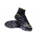 Nike Hypervenom Phantom II FG 2016 Mens Soccer Shoes Black Green
