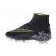 Nike Hypervenom Phantom II FG 2016 Mens Soccer Shoes Black Green