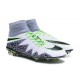 Nike Hypervenom Phantom II FG 2016 Mens Soccer Shoes White Black Green