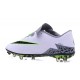 Neymar Nike Hypervenom Phinish FG Firm Ground Soccer Cleats White Black Green
