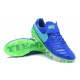 Nike Tiempo Legend 6 ACC FG Kangaroo Leather Cleats Blue Green