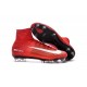 Cristiano Ronaldo New Nike Mercurial Superfly V FG Boots Red White