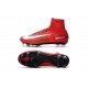 Cristiano Ronaldo New Nike Mercurial Superfly V FG Boots Red White