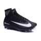 Cristiano Ronaldo New Nike Mercurial Superfly V FG Boots Black White