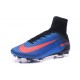 Cristiano Ronaldo New Nike Mercurial Superfly V FG Boots Blue Orange Black