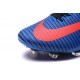Cristiano Ronaldo New Nike Mercurial Superfly V FG Boots Blue Orange Black