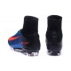 Cristiano Ronaldo New Nike Mercurial Superfly V FG Boots Blue Orange Black