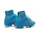 Cristiano Ronaldo Nike Mercurial Superfly 4 FG Soccer Boots Blue Orange
