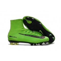 Nike Mercurial Superfly V ACC FG 2016 Top Soccer Cleats Green Black