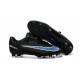 New Nike Mercurial Vapor XI FG Men Soccer Cleat Black Blue