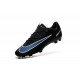 New Nike Mercurial Vapor XI FG Men Soccer Cleat Black Blue