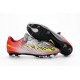 New Nike Mercurial Vapor XI FG Men Soccer Cleat Siver Red Yellow