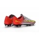 New Nike Mercurial Vapor XI FG Men Soccer Cleat Siver Red Yellow