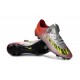 New Nike Mercurial Vapor XI FG Men Soccer Cleat Siver Red Yellow