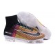 Nike Mercurial Superfly V ACC FG 2016 Top Soccer Cleats Black Pink Yellow