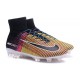 Nike Mercurial Superfly V ACC FG 2016 Top Soccer Cleats Black Pink Yellow