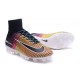 Nike Mercurial Superfly V ACC FG 2016 Top Soccer Cleats Black Pink Yellow