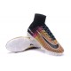 Nike Mercurial Superfly V ACC FG 2016 Top Soccer Cleats Black Pink Yellow