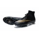 Cristiano Ronaldo Nike Mercurial Superfly 4 FG Soccer Boots Black Gold