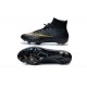Cristiano Ronaldo Nike Mercurial Superfly 4 FG Soccer Boots Black Gold