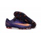 Nike Mercurial Vapor 11 FG Firm Ground Football Shoes Purple Orange