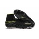 Nike Hypervenom Phantom II FG 2016 Mens Soccer Shoes Black Volt