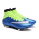 Cristiano Ronaldo Nike Mercurial Superfly 4 FG Soccer Boots Blue White Volt
